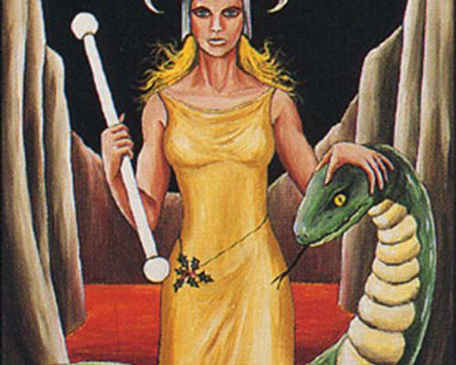 Hel - Barbara Walker Tarot