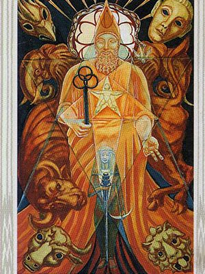 El Hierofante - Tarot Thoth