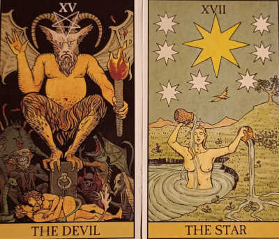 Lujuria vs. Castidad. Pecados y Virtudes con el Tarot (3)
