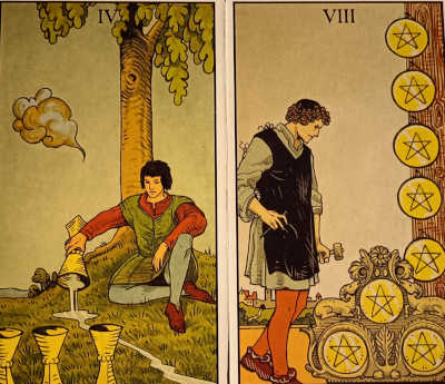 Pereza vs. Diligencia. Pecados y Virtudes con el Tarot (7)