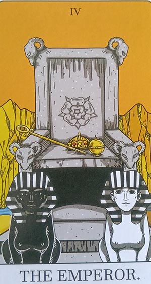 Shuffle Tarot – IV El Emperador