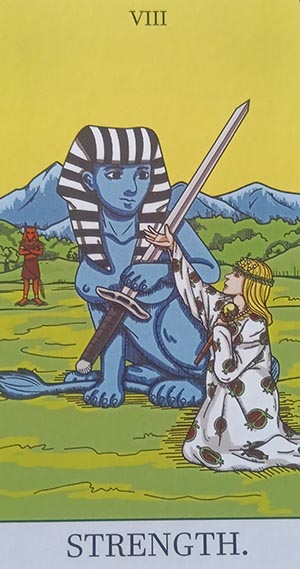 Shuffle Tarot – VIII La Fuerza