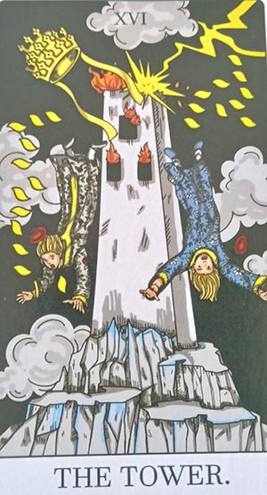 Shuffle Tarot – XVI La Torre