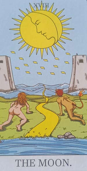 Shuffle Tarot – XVIII La Luna